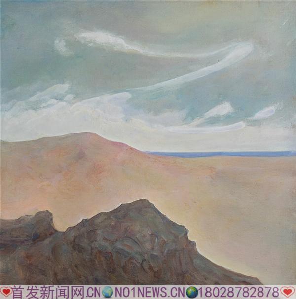 黄 宙《红树林的礁石》60cm x 60cm布面油画.jpg